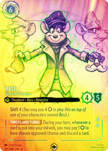 Basil Disguised Detective (AZR-212)