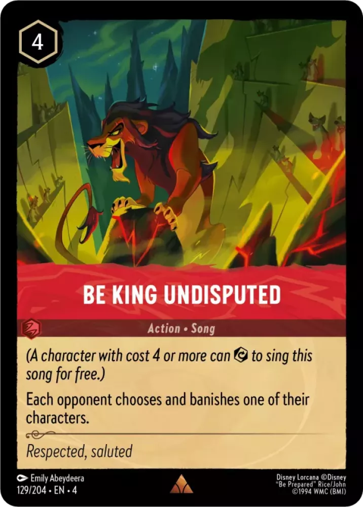 Be King Undisputed (UR-129)