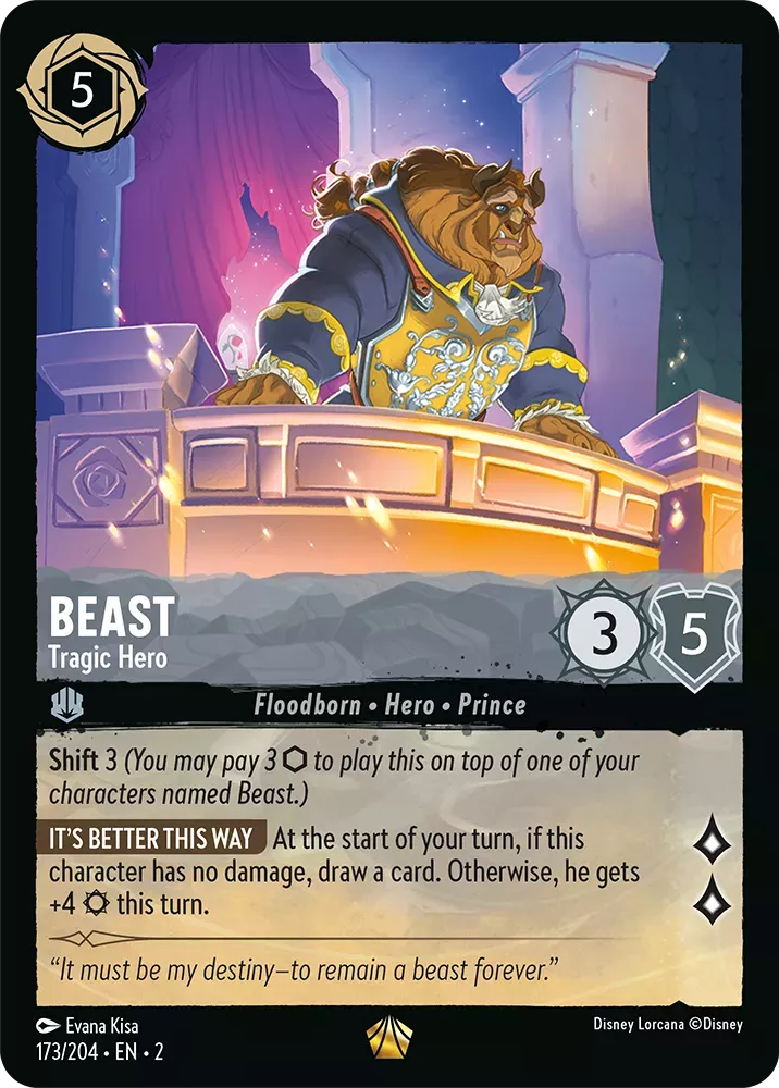 Beast - Tragic Hero [2ROF-173] (Rise of the Floodborn) (Legendary)