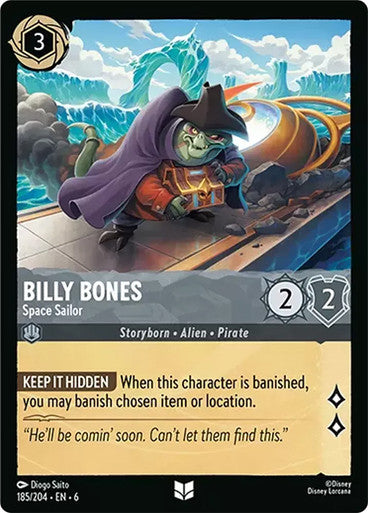 Billy Bones - Space Sailor [6AZS-185] (Azurite Sea) (Uncommon)
