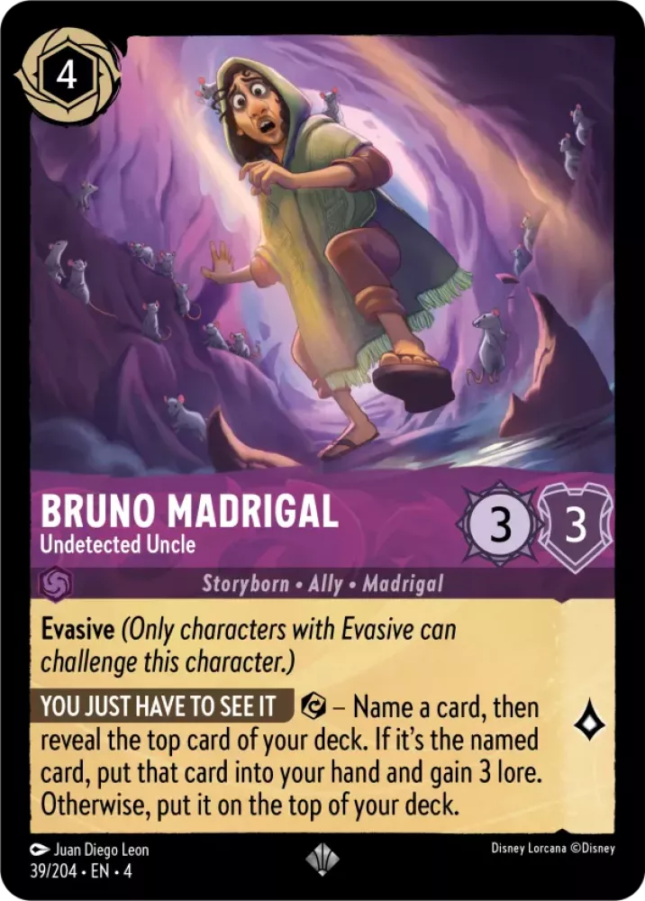 Bruno Madrigal - Undetected Uncle [4URS-39] (Ursula's Return) (Super Rare)