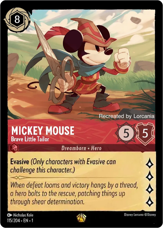 Mickey Mouse - Brave Little Tailor [1TFC-115] (The First Chapter) (Legendary)