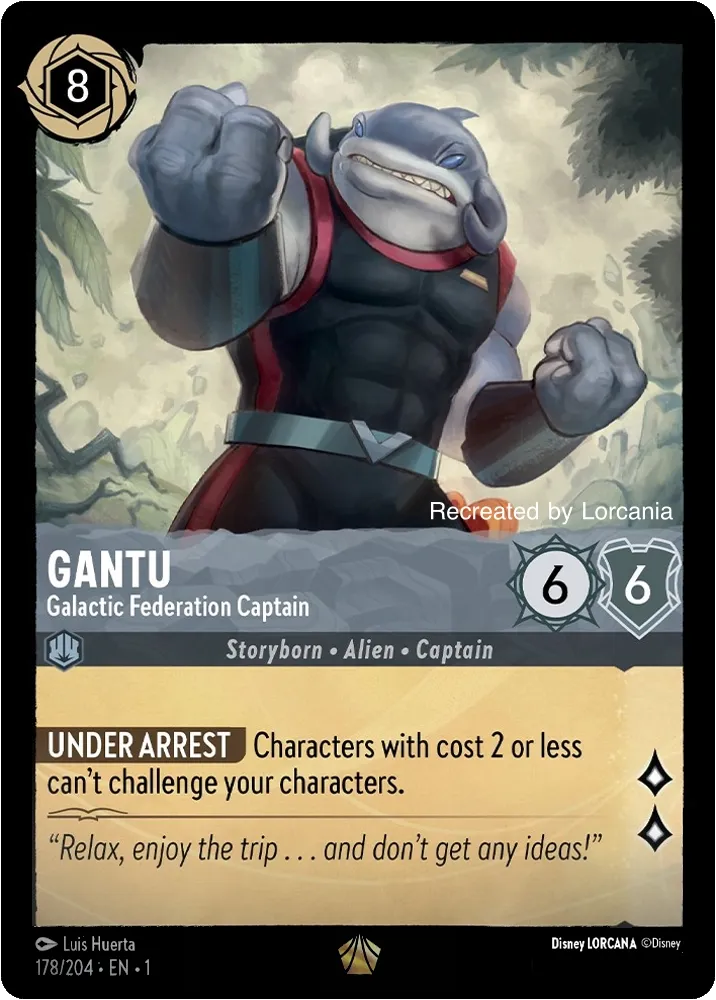 Gantu - Galactic Federation Captain [1TFC-178] (The First Chapter) (Legendary)