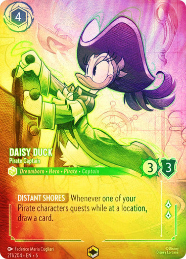 Daisy Duck Pirate Captain (AZR-211)