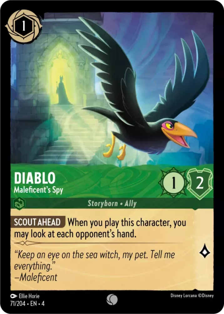 Diablo - Maleficent's Spy [4URS-71] (Ursula's Return) (Common)