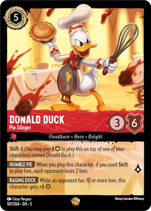 Donald Duck - Pie Slinger (SS-107)