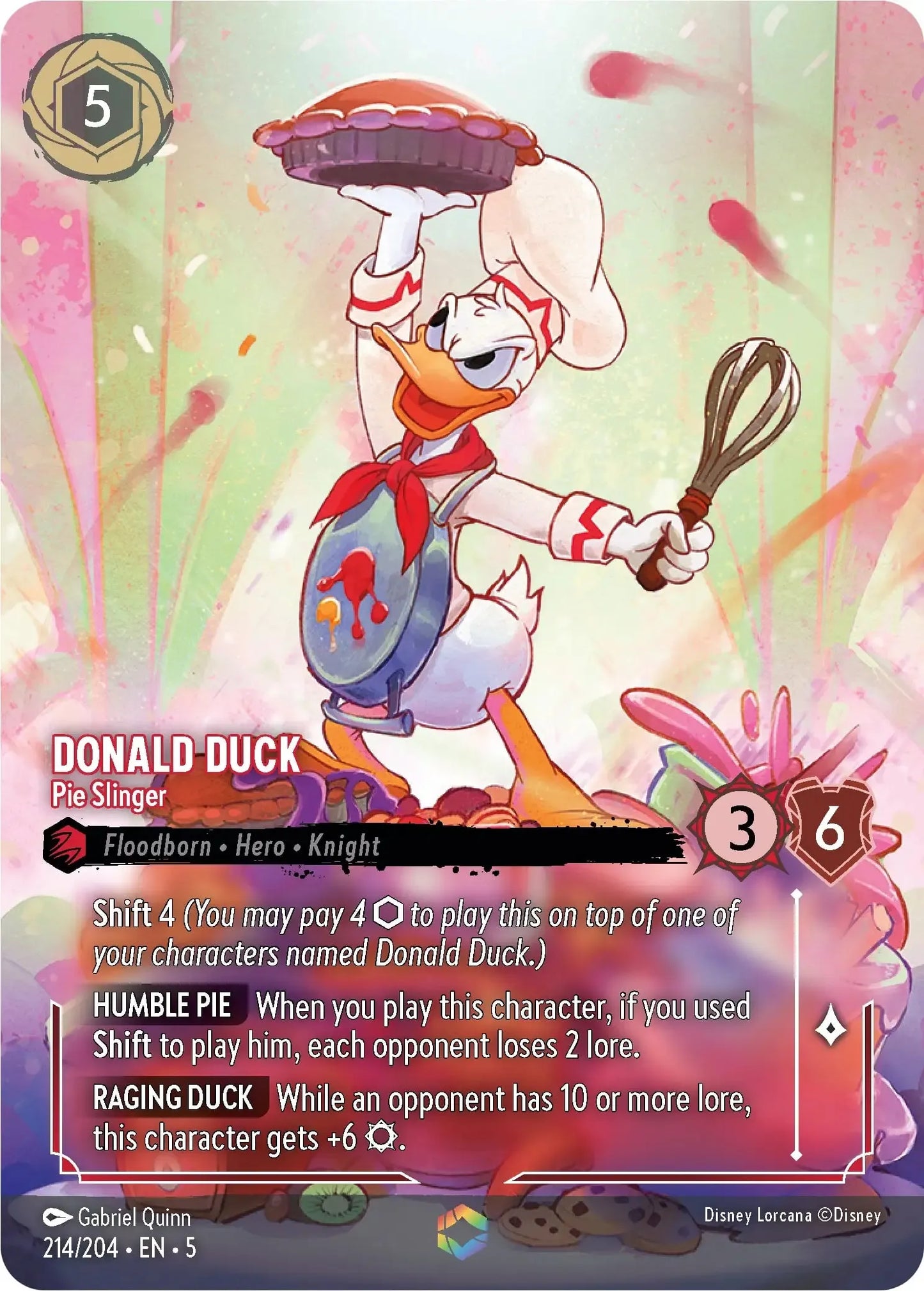 Donald Duck - Pie Slinger (SS-214)