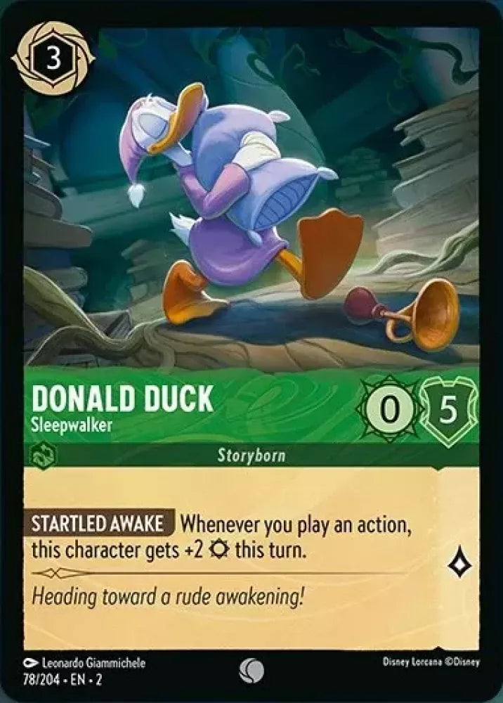 Donald Duck - Sleepwalker [2ROF-78] (Rise of the Floodborn) (Common)