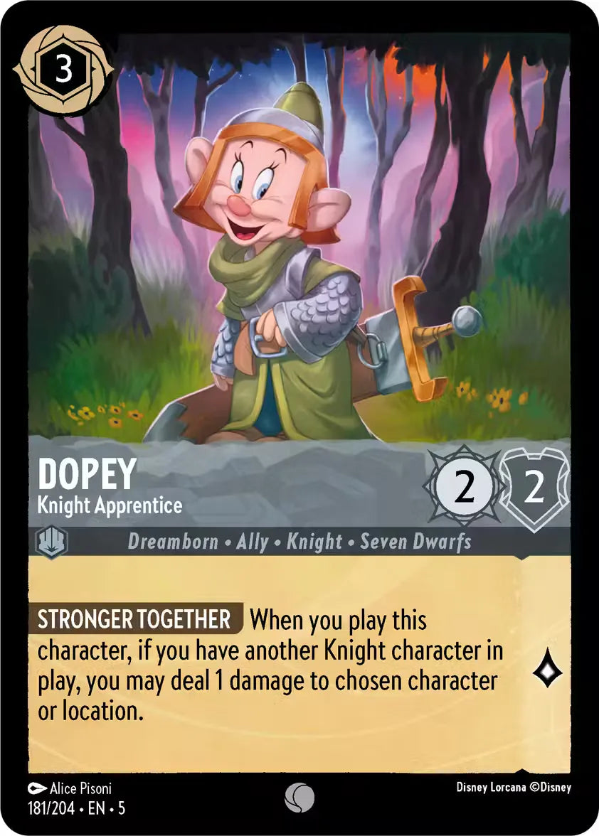 Dopey - Knight Apprentice (SS-181)