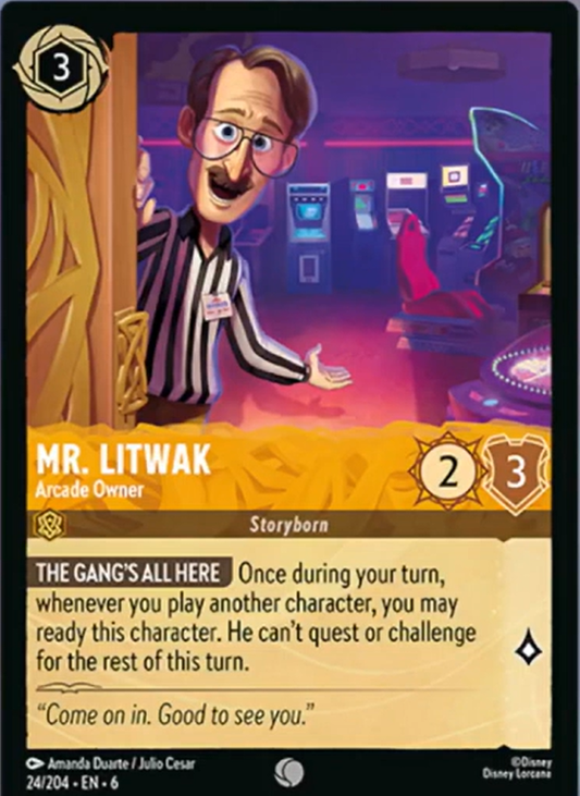 Mr. Litwak Arcade Owner (AZR-24)