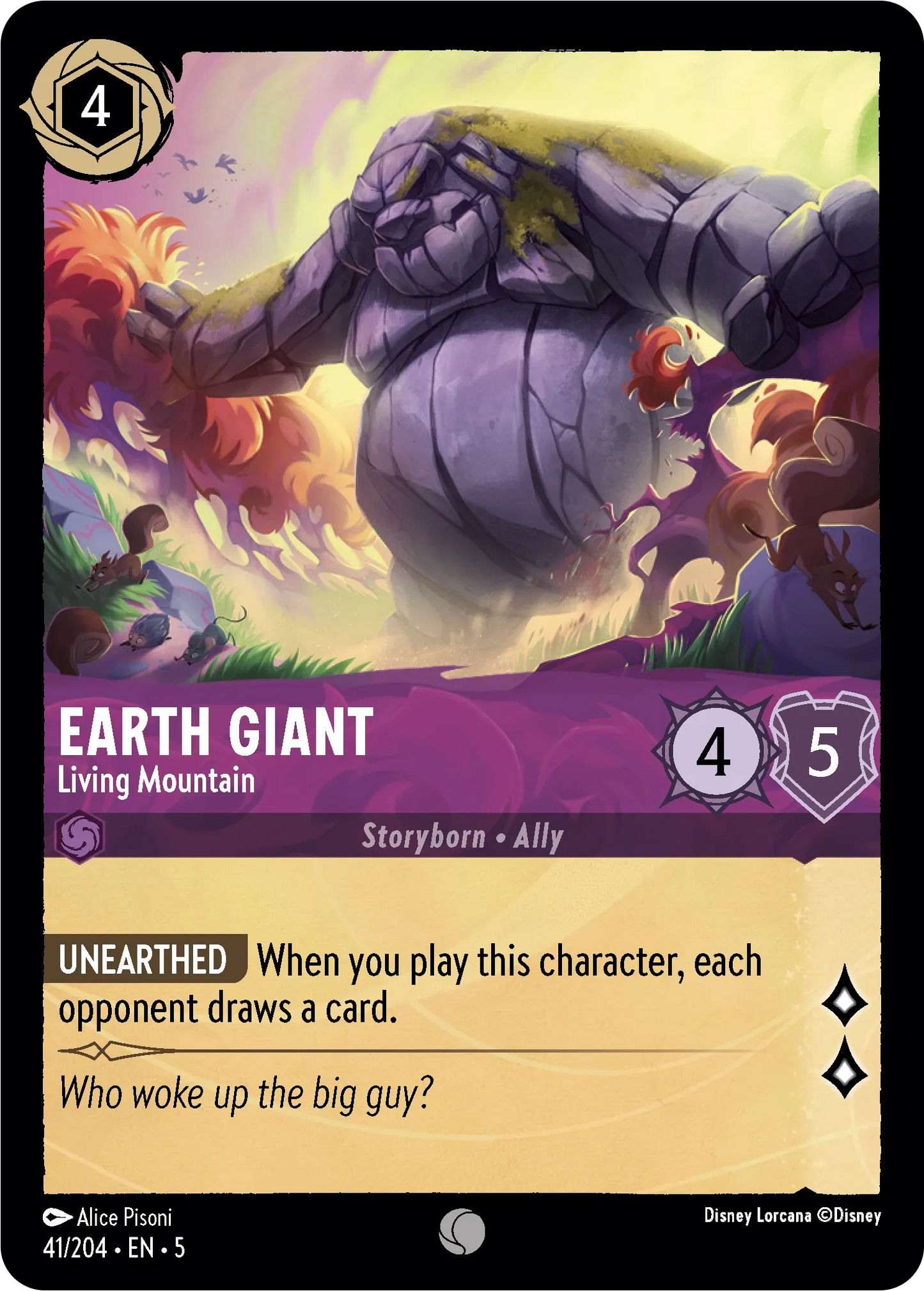 Earth Giant - Living Mountain (SS-41)