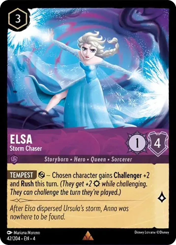 Elsa - Storm Chaser [4URS-42] (Ursula's Return) (Rare)