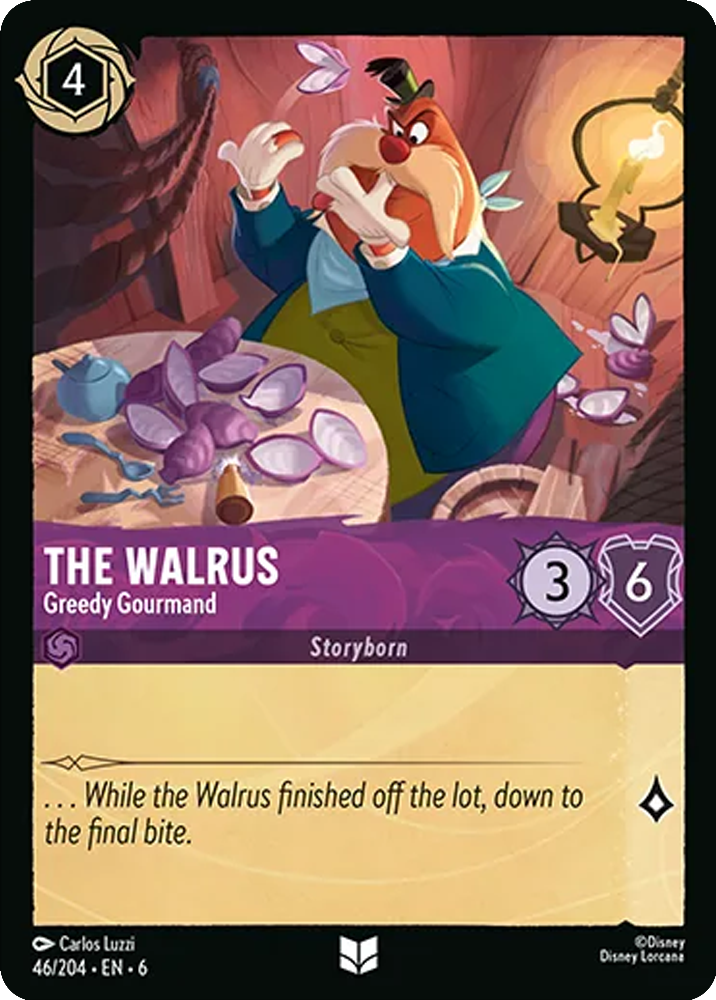 The Walrus - Greedy Gourmand [6AZS-46] (Azurite Sea) (Uncommon)