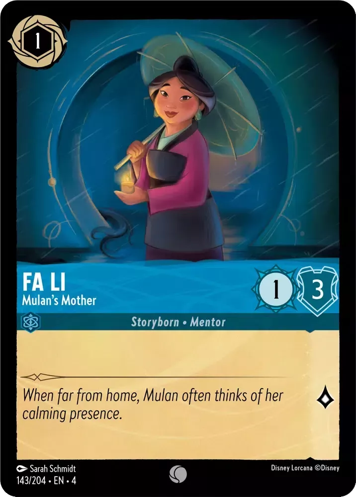 Fa Li - Mulan's Mother (UR-143)