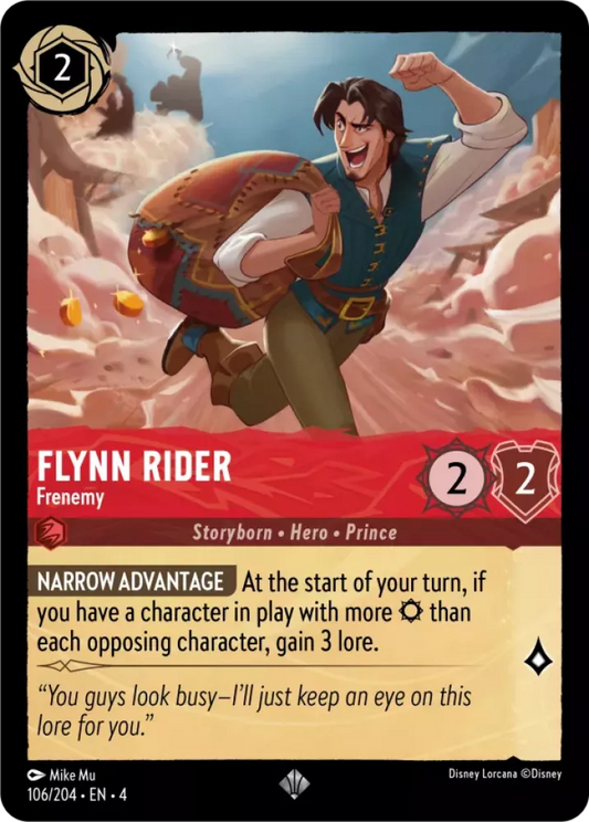 Flynn Rider - Frenemy [4URS-106] (Ursula's Return) (Super Rare)