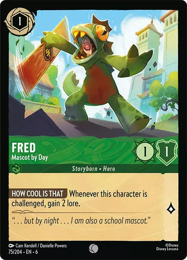 Fred Mascot By Day (AZR-75)