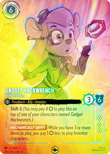 Gadget Hackwrench - Brilliant Bosun (V.2) [6AZS-217] (Azurite Sea) (Enchanted)
