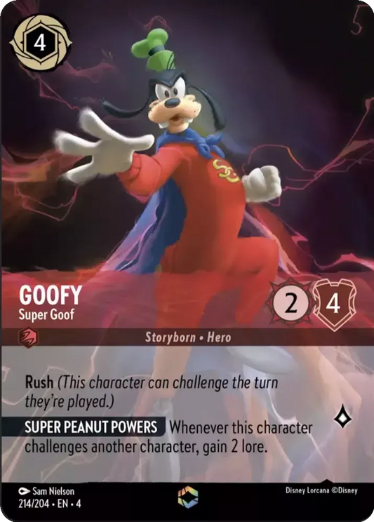 Goofy - Super Goof (V.2) [4URS-214] (Ursula's Return) (Enchanted)