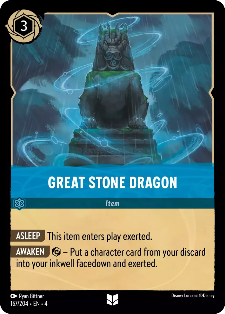 Great Stone Dragon [4URS-167] (Ursula's Return) (Uncommon)