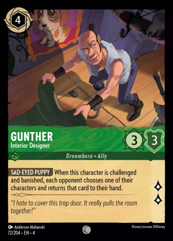 Gunther - Interior Designer [4URS-72] (Ursula's Return) (Common)