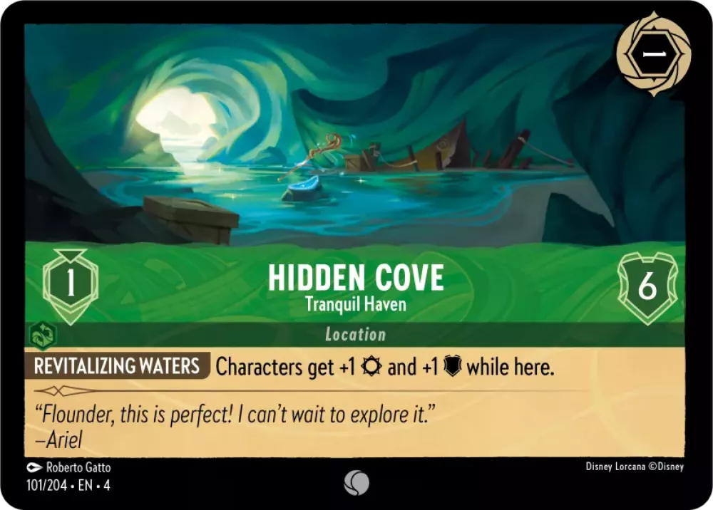 Hidden Cove - Tranquil Haven [4URS-101] (Ursula's Return) (Common)