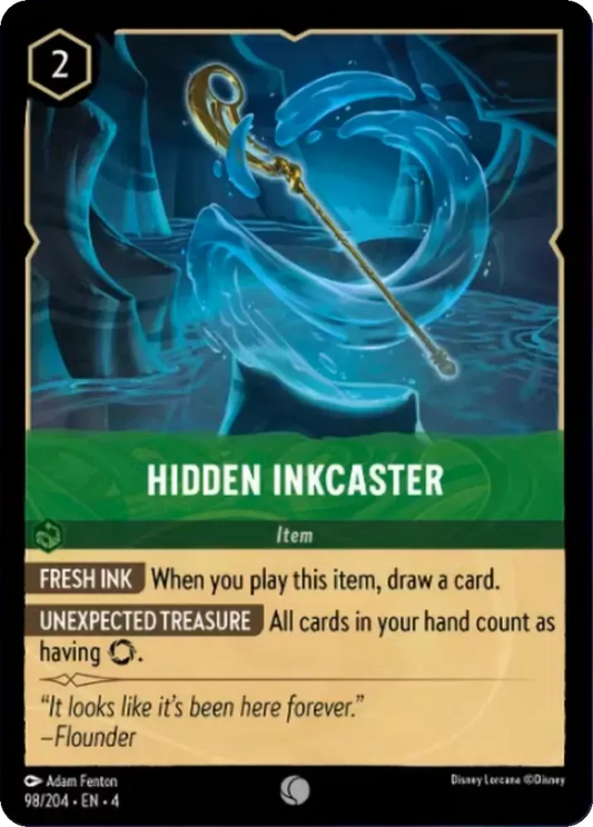 Hidden Inkcaster [4URS-98] (Ursula's Return) (Common)