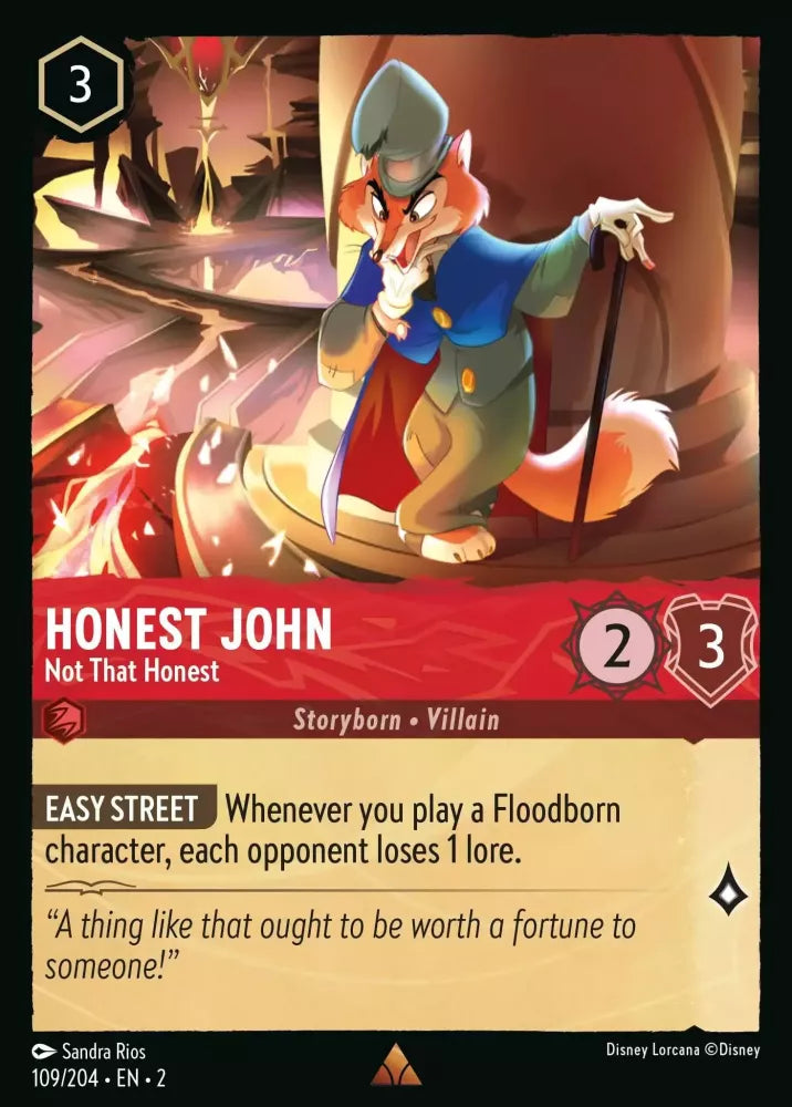 Honest John - Not That Honest [2ROF-109] (Rise of the Floodborn) (Rare)