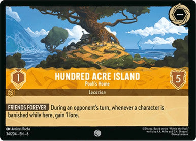 Hundred Acre Island Pooh's Home (AZR-34)