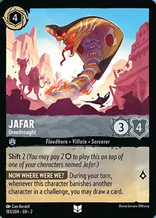 Jafar - Dreadnought [2ROF-183] (Rise of the Floodborn) (Uncommon)