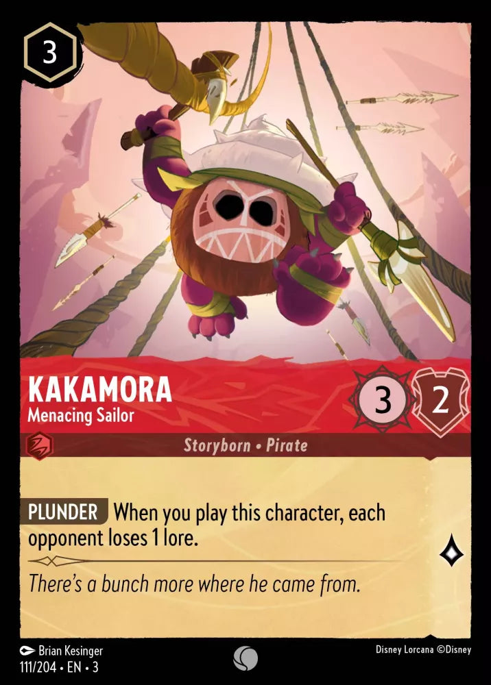 Kakamora - Menacing Sailor [3INK-111] (Into the Inklands) (Common)