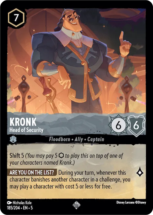 Kronk - Head Of Security (SS-185)