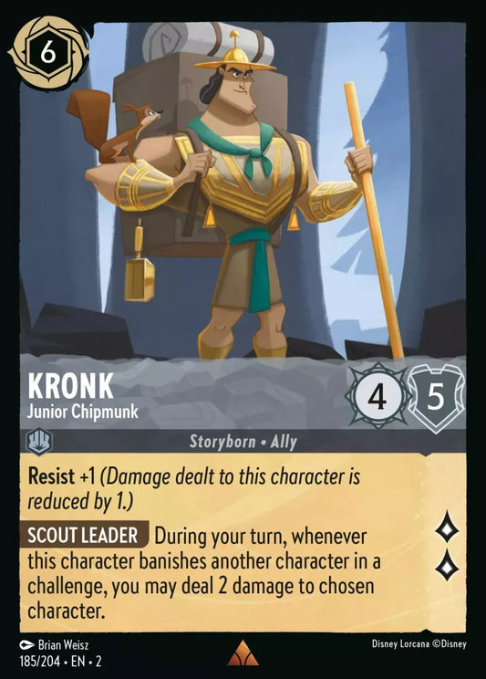 Kronk - Junior Chipmunk [2ROF-185] (Rise of the Floodborn) (Rare)