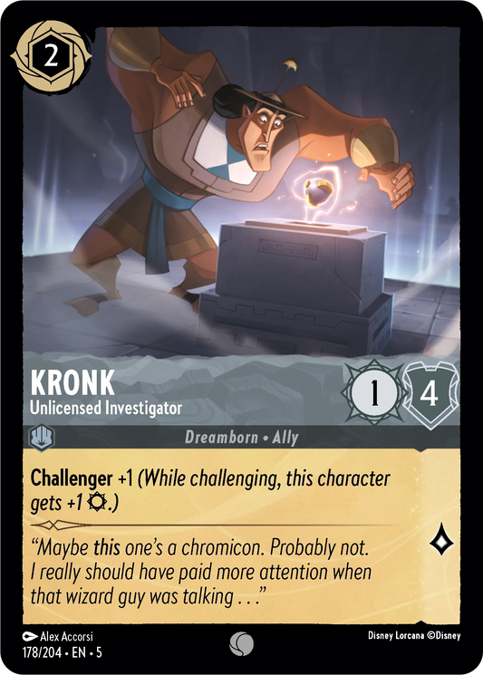 Kronk - Unlicensed Investigator (SS-178)