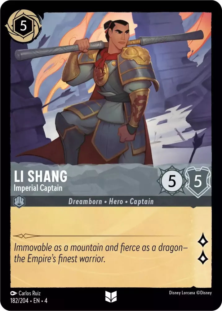Li Shang - Imperial Captain [4URS-182] (Ursula's Return) (Uncommon)