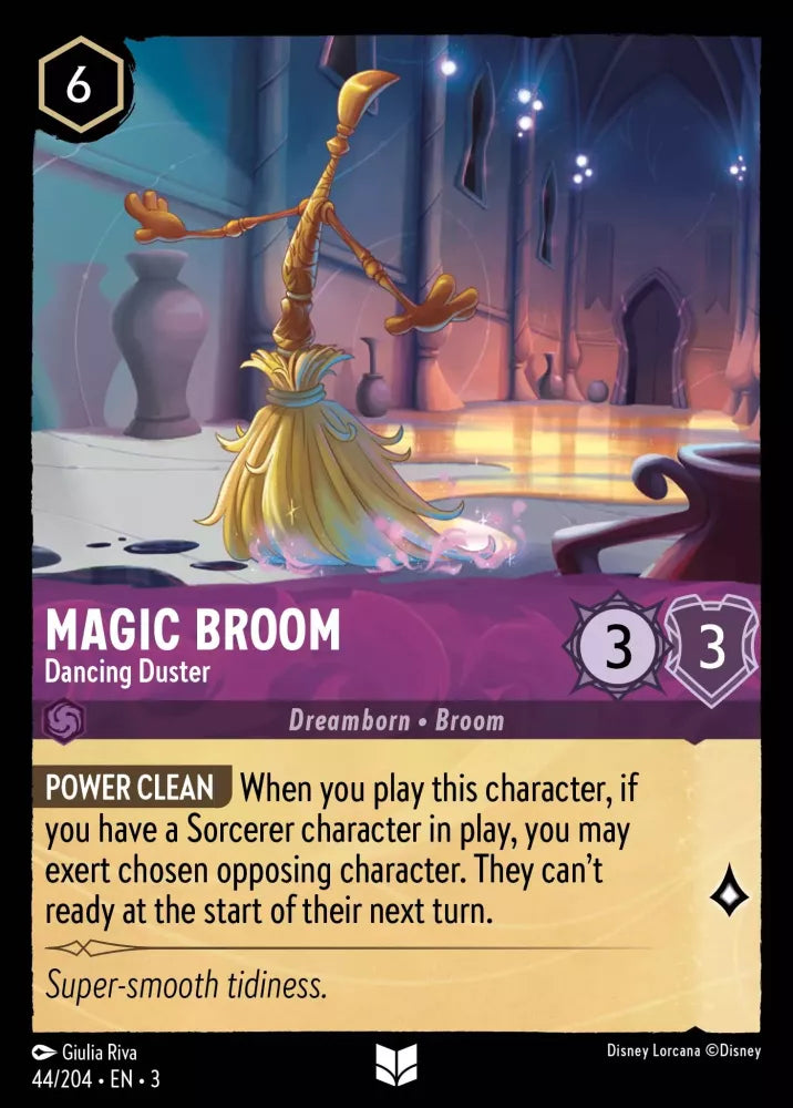 Magic Broom - Dancing Duster [3INK-44] (Into the Inklands) (Uncommon)