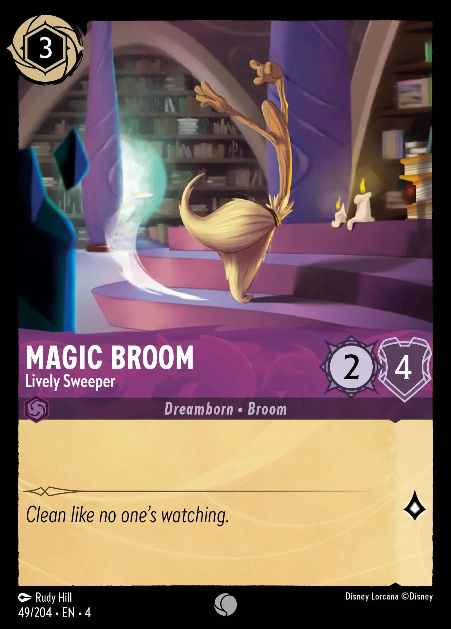 Magic Broom - Lively Sweeper (UR-49)