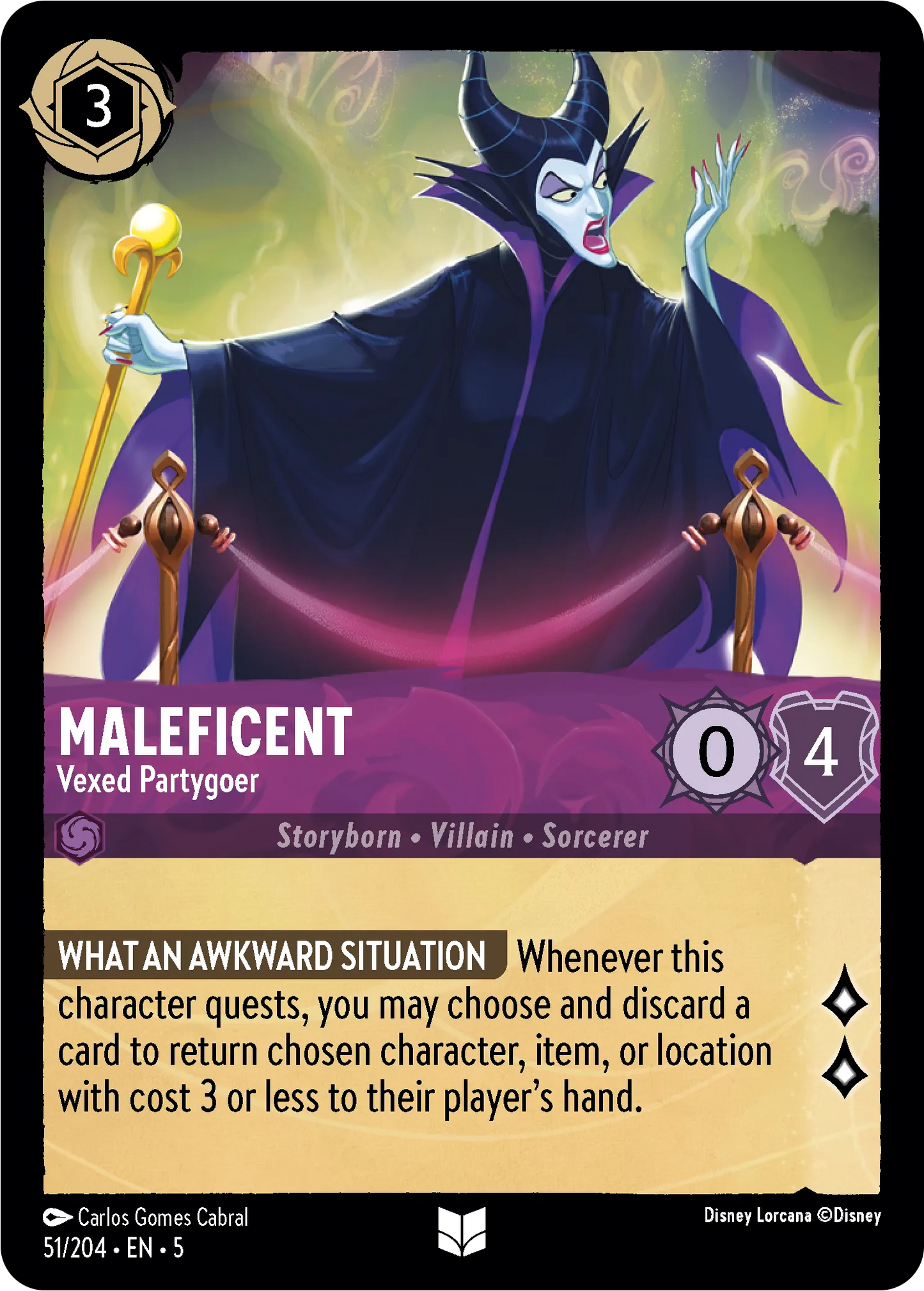 Maleficent - Vexxed Partygoer (SS-51)