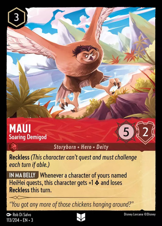 Maui - Soaring Demigod [3INK-113] (Into the Inklands) (Uncommon)