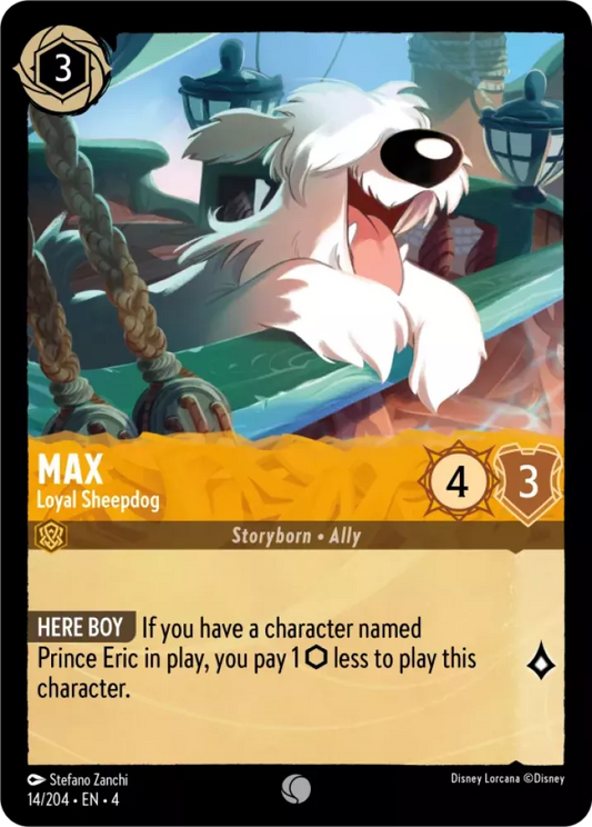 Max - Loyal Sheepdog [4URS-14] (Ursula's Return) (Common)