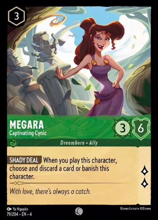 Megara - Captivating Cynic [4URS-79] (Ursula's Return) (Common)