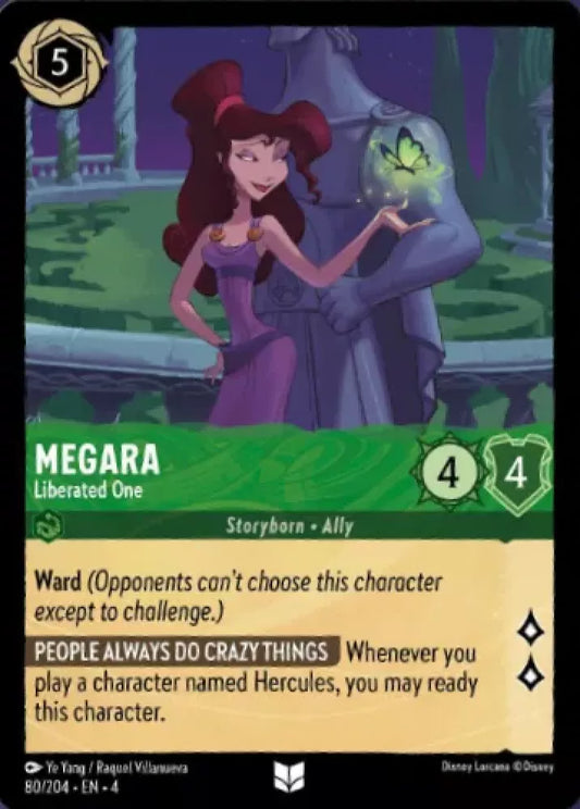 Megara - Liberated One [4URS-80] (Ursula's Return) (Uncommon)