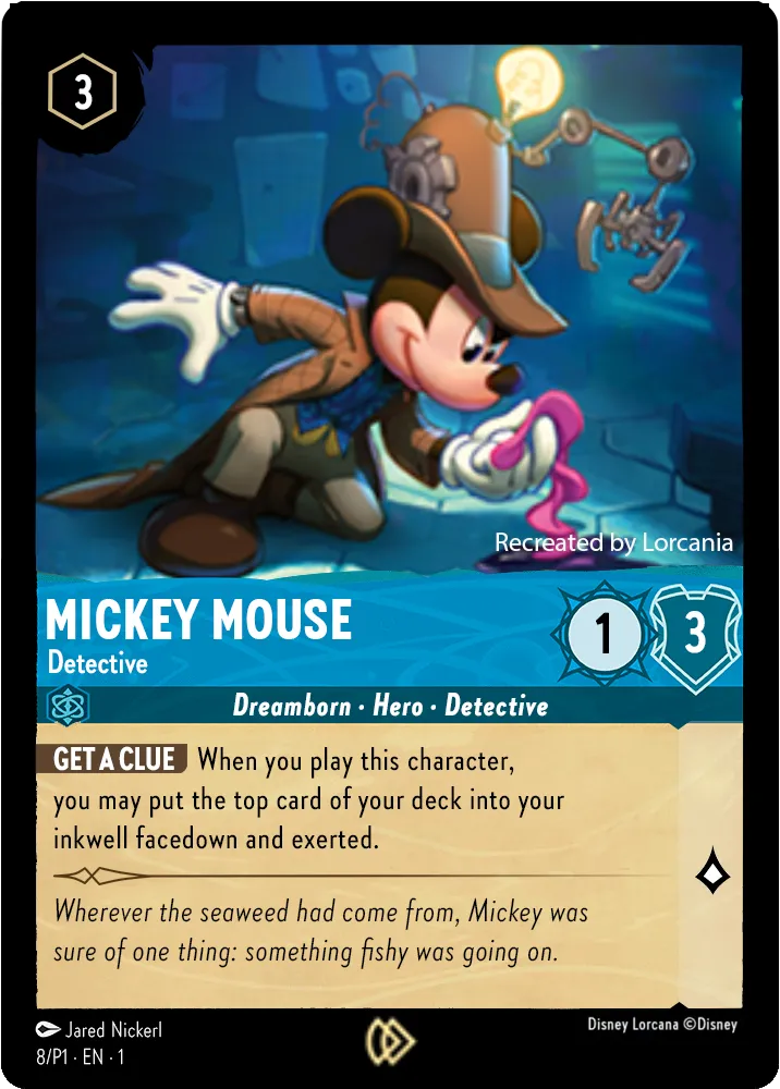 Mickey Mouse - Detective (Promo)