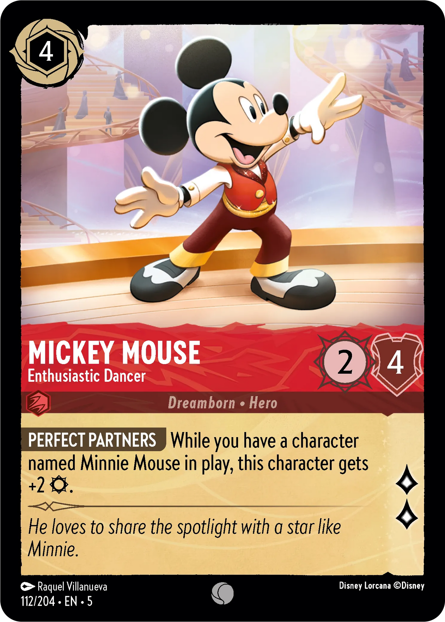 Mickey Mouse - Enthusiastic Dancer (SS-112)