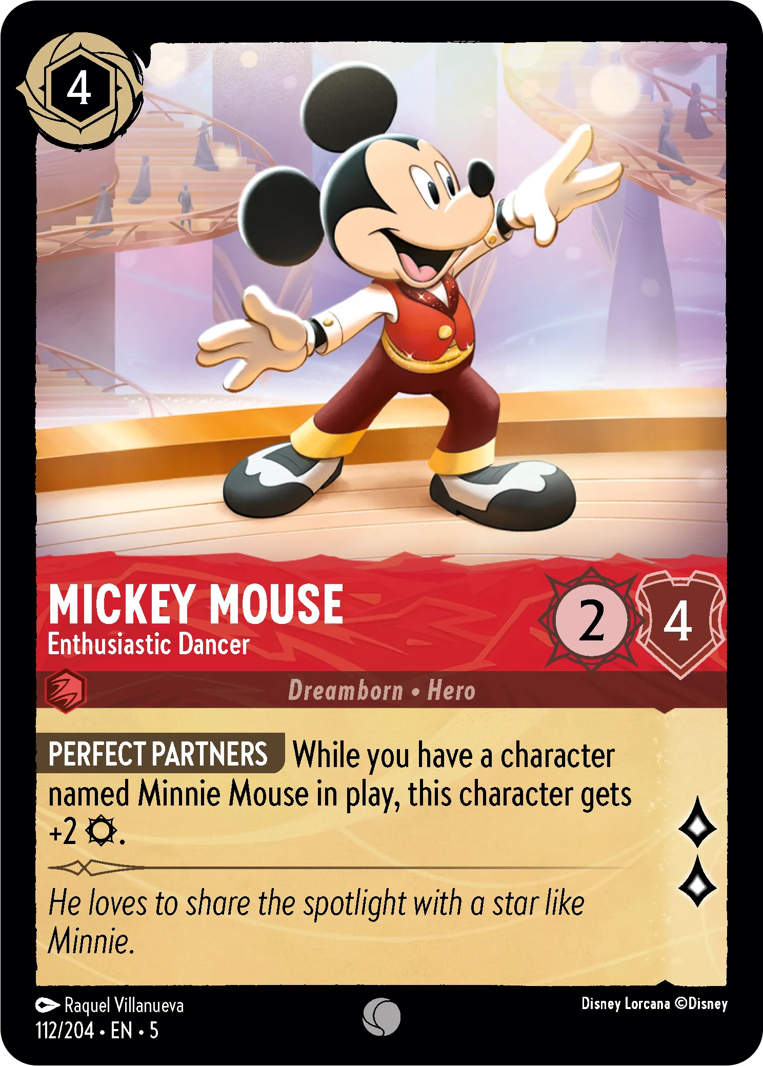 Mickey Mouse - Enthusiastic Dancer (SS-112)