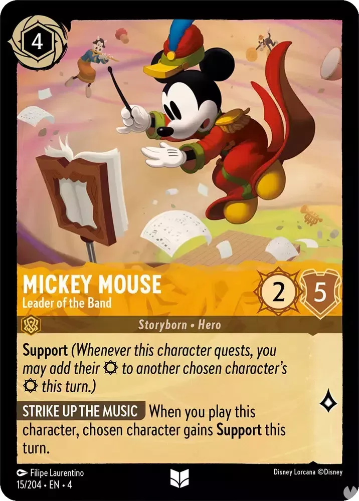 Mickey Mouse - Leader Of The Band (UR-15)