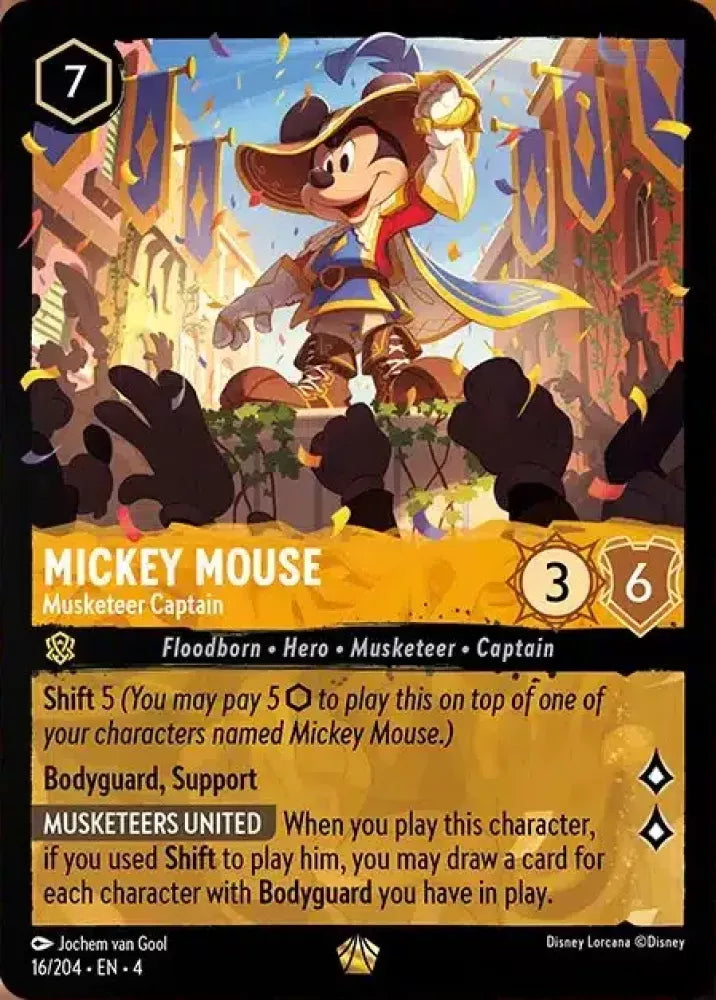 Mickey Mouse - Musketeer Captain (UR-16)