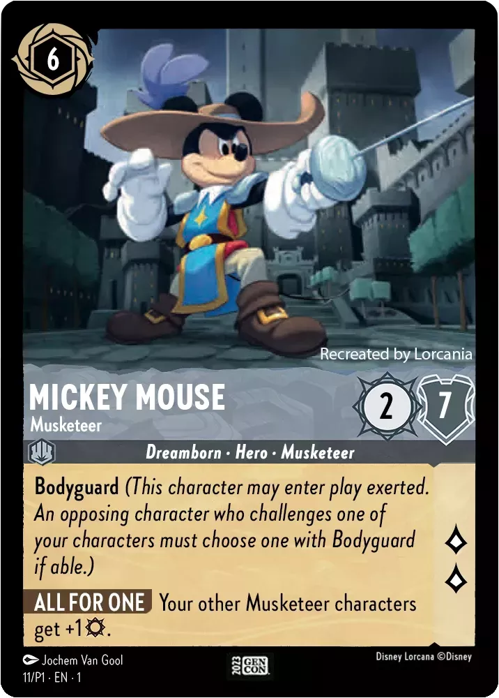 Mickey Mouse - Musketeer (Promo)