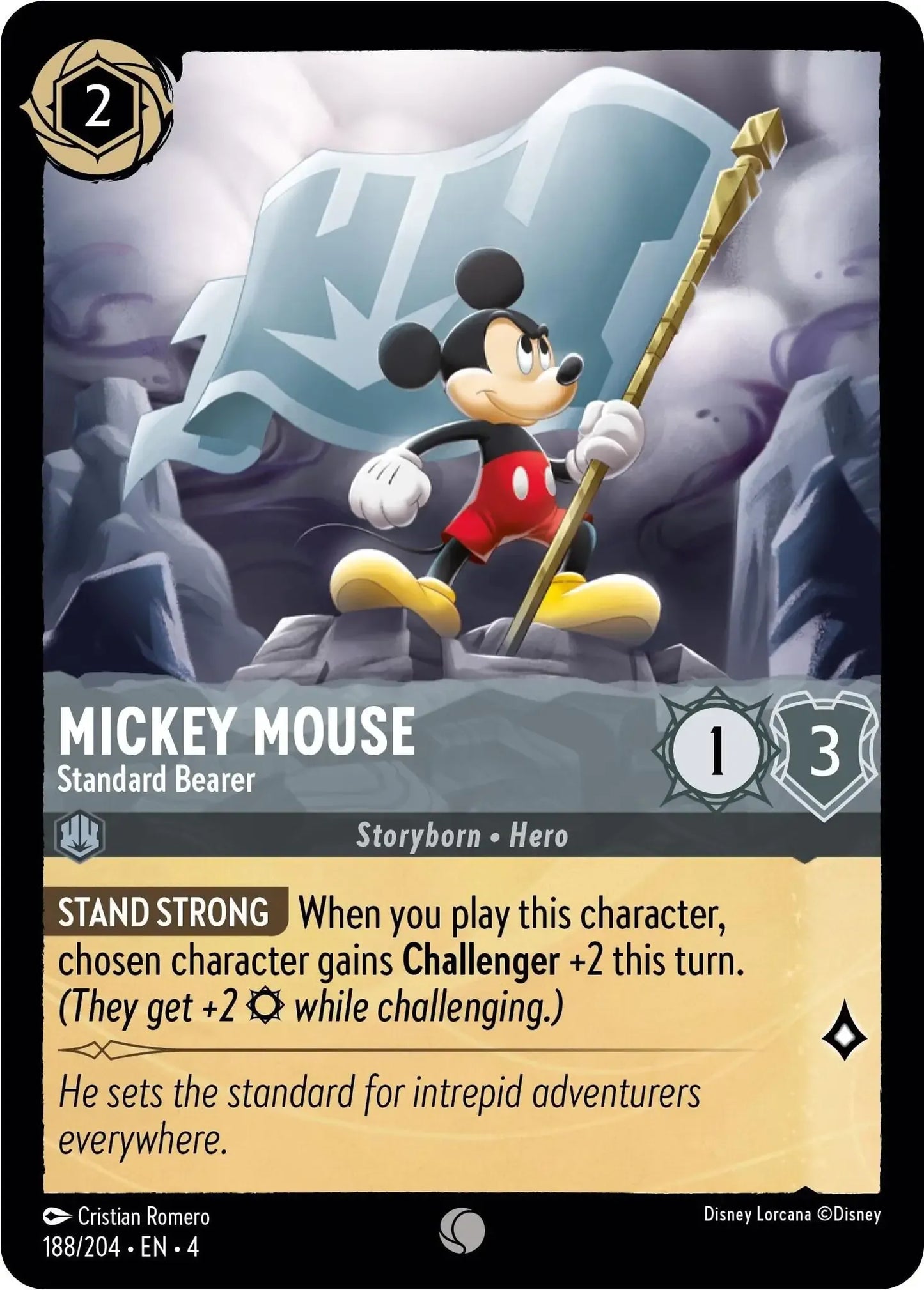 Mickey Mouse - Standard Bearer (UR-188)