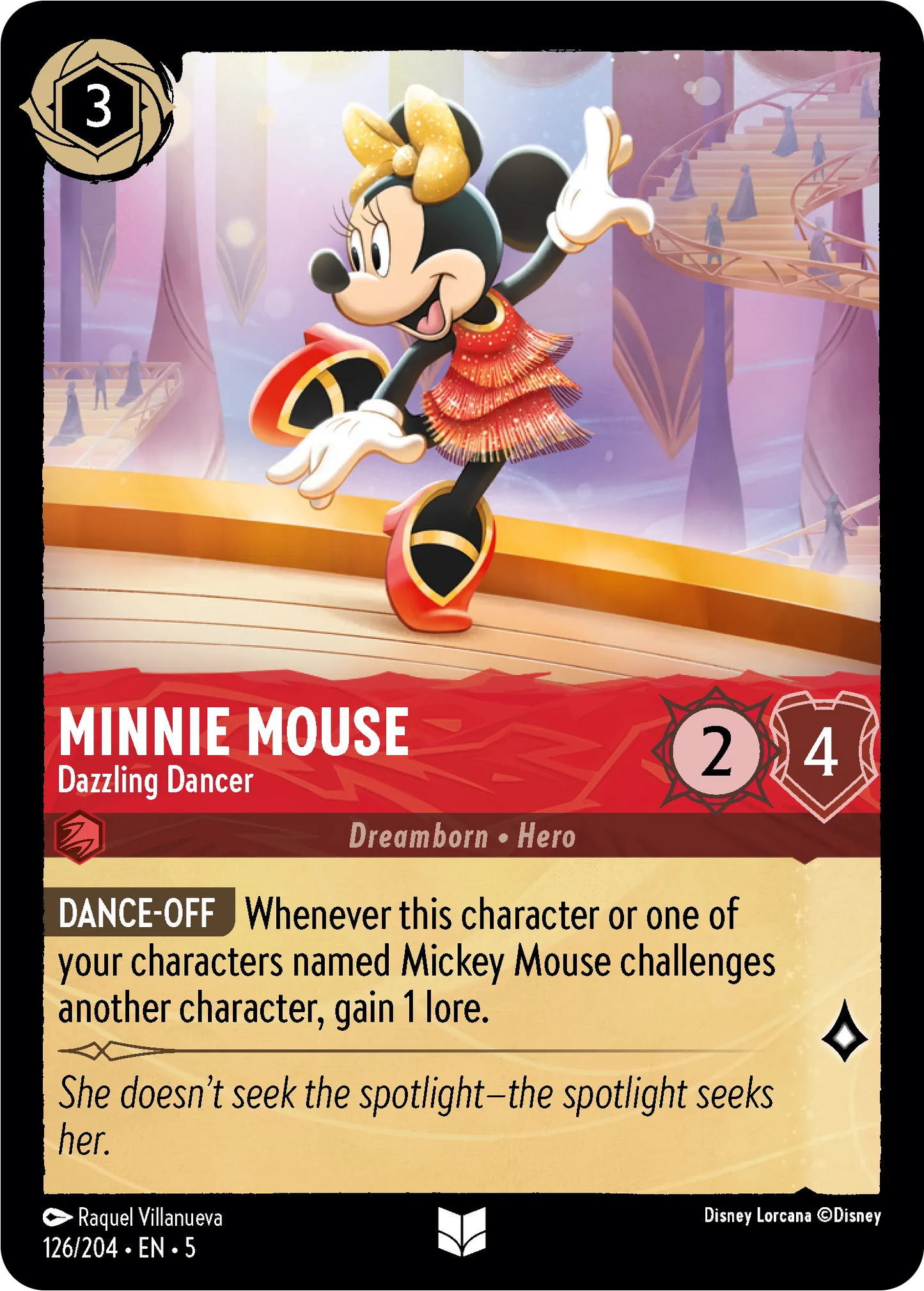 Minnie Mouse - Dazzling Dancer (SS-126)