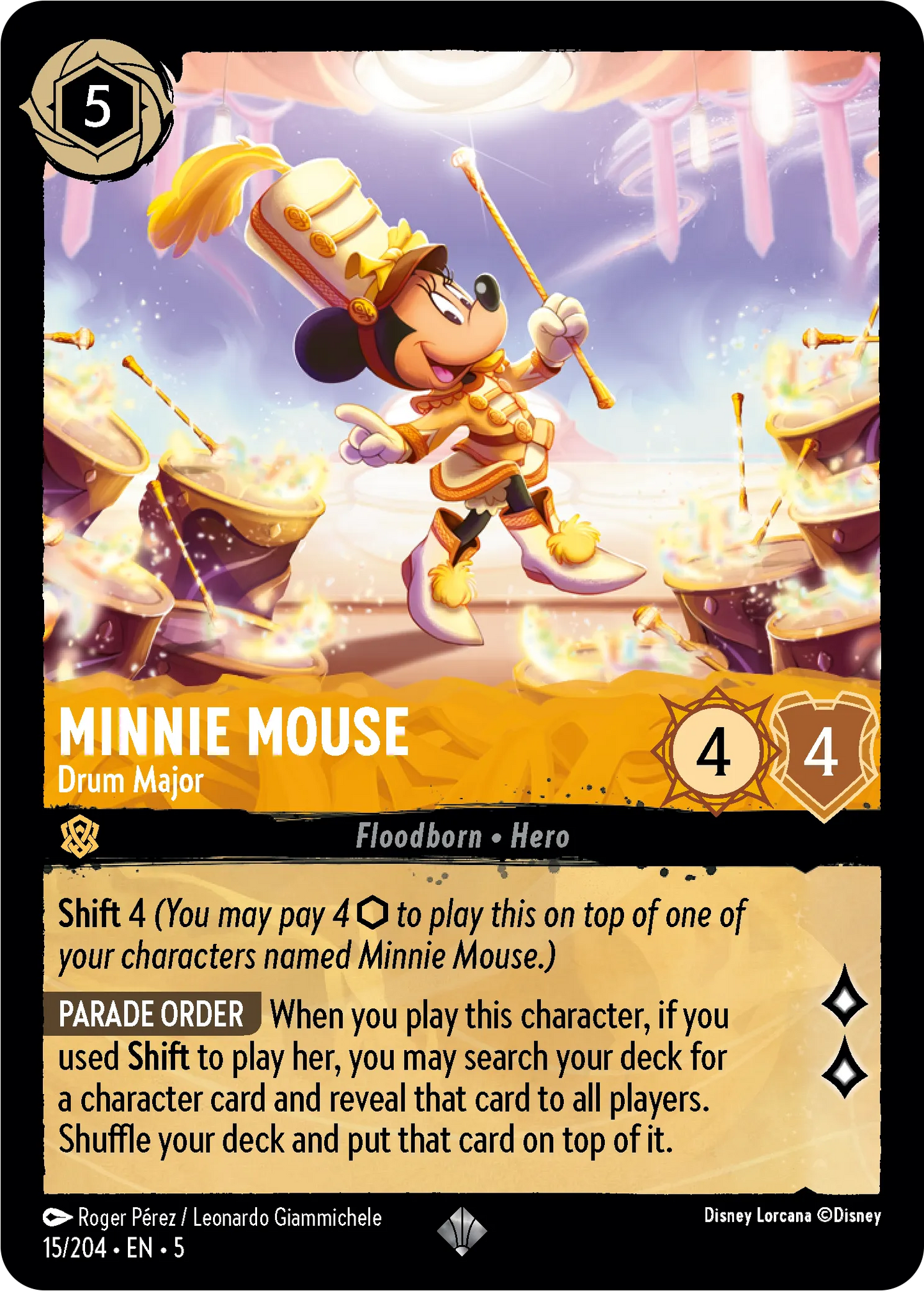 Minnie Mouse - Drum Majorette (SS-15)